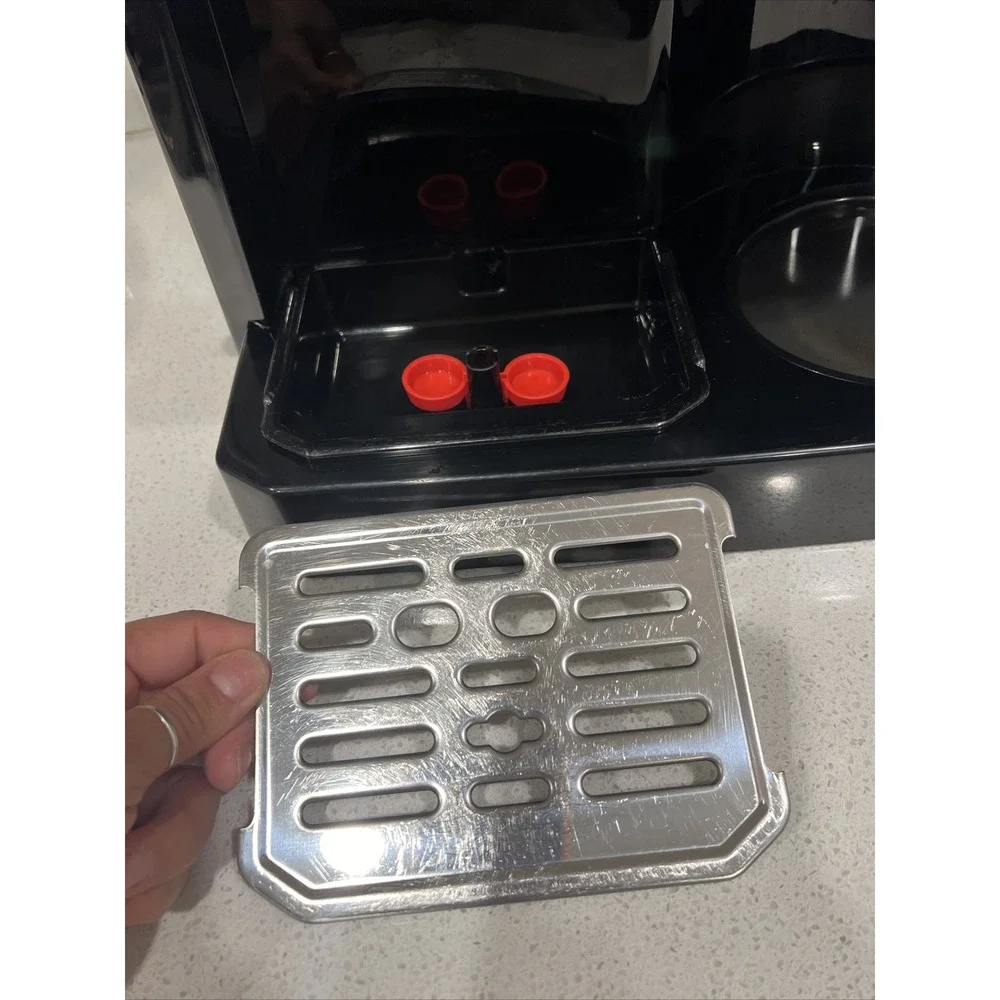 De'Longhi BCO430BC Combination Espresso and Coffee Machine Black/Silver Check